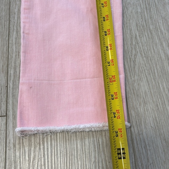 J. Jill Denim Authentic Fit Cropped Jeans in Light Pink size 6 - Picture 11 of 13